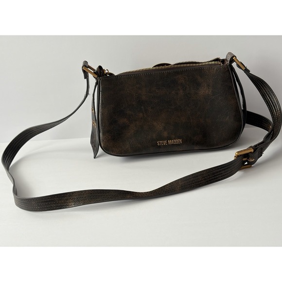 Steve Madden BRUBBEN2 Crossbody Shoulder Bag in Brown - Picture 3 of 7